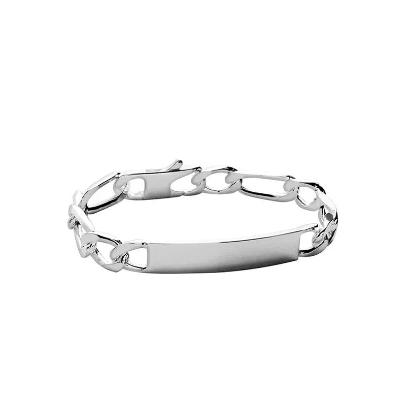 Catena barbazzale ovale – Argento | Azuline vista 2