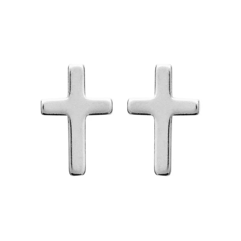 Croce - Argento - Orecchini