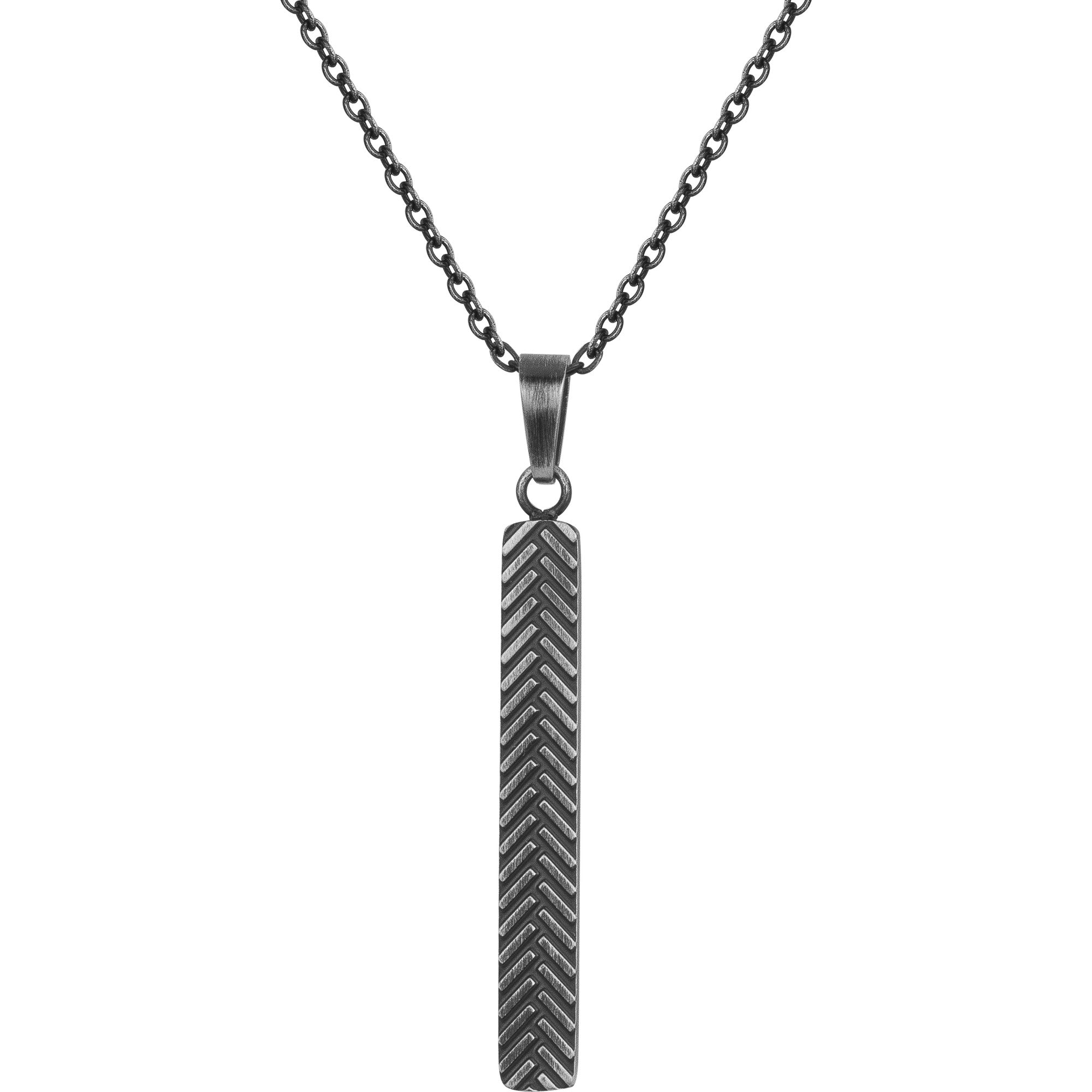 PHEBUS Collana Joan da uomo in acciaio 316L 75-0247