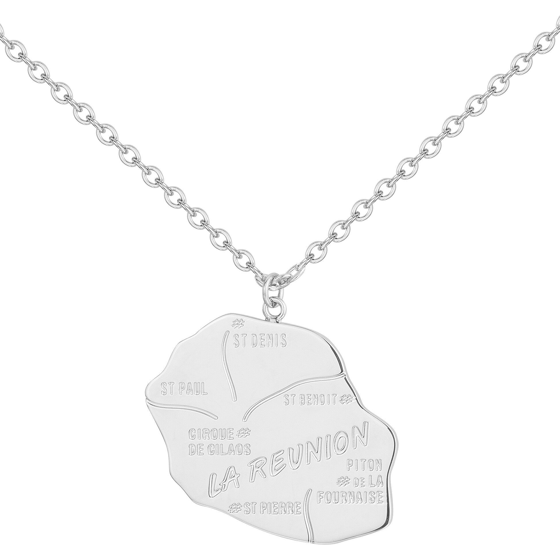 PHEBUS La Réunion Necklace for Men 316L Steel 75-0303