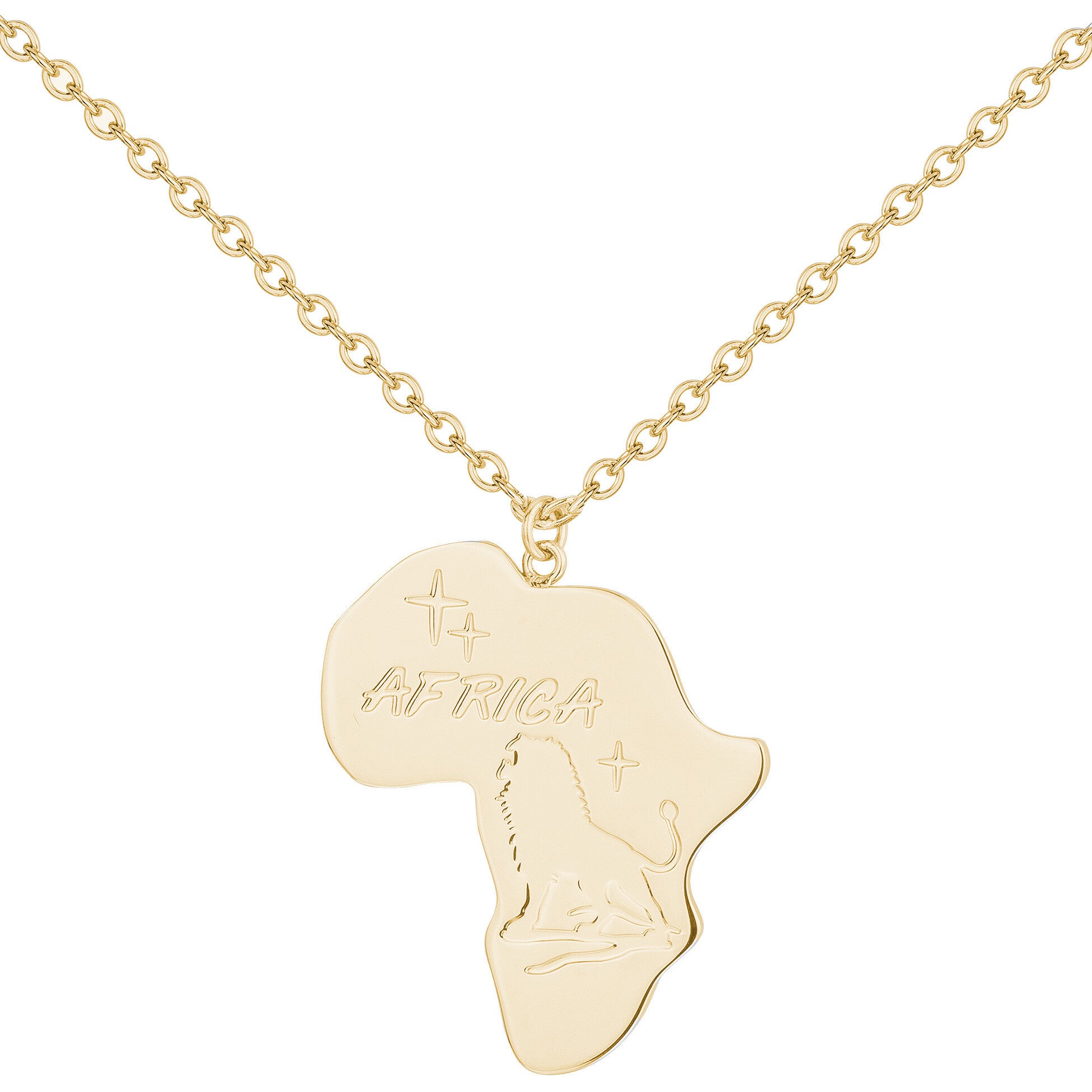 PHEBUS Africa Necklace Men 316L Steel 75-0310