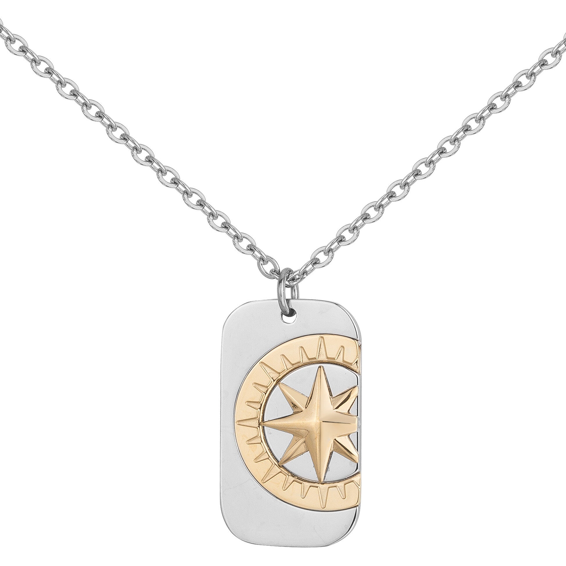 Collier PHEBUS Médaille Zodiaque Homme Acier 316L 75-0316