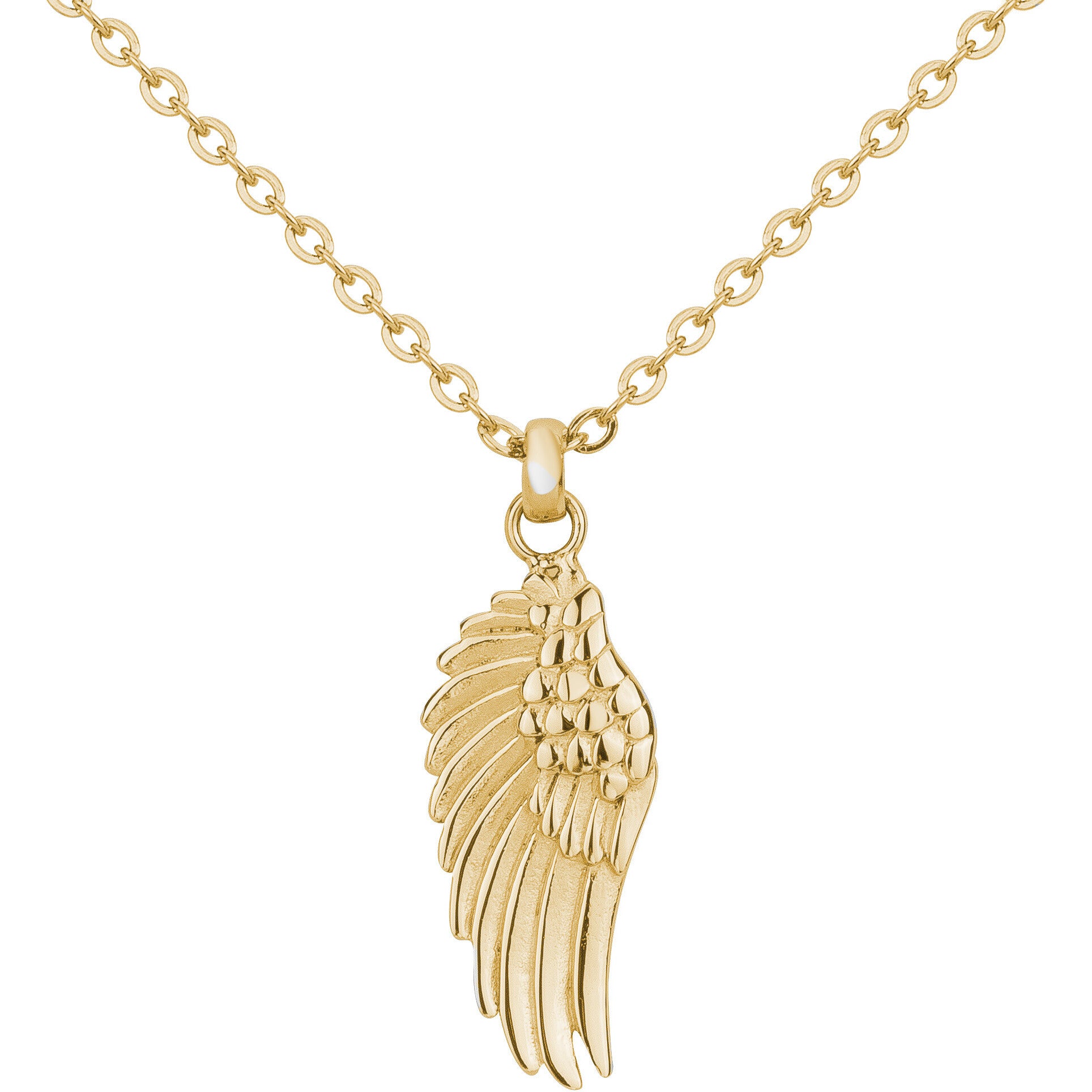 PHEBUS Wing Necklace for Men 316L Steel 75-0319