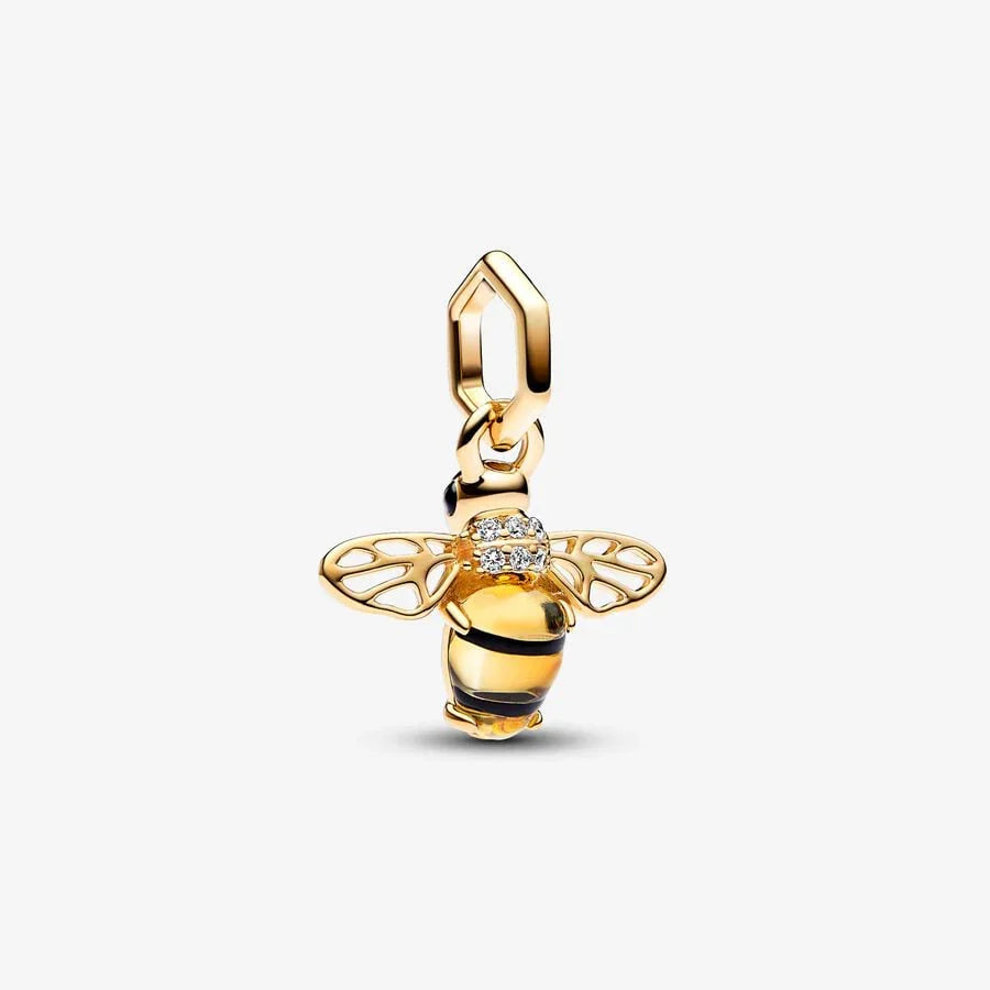 Funkelnder Bienen-Anhänger-Charm | Pandora