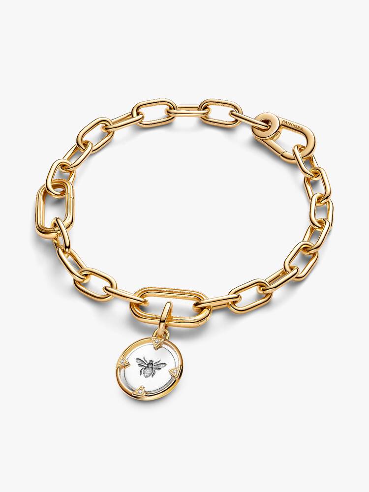 Charm Pandora - medalion albine | 763417C01