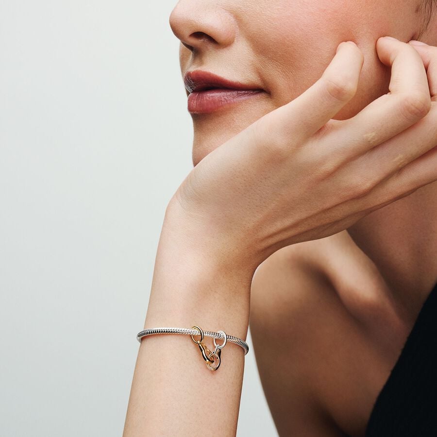 Menottes - Argent & Or - Charms - Pandora