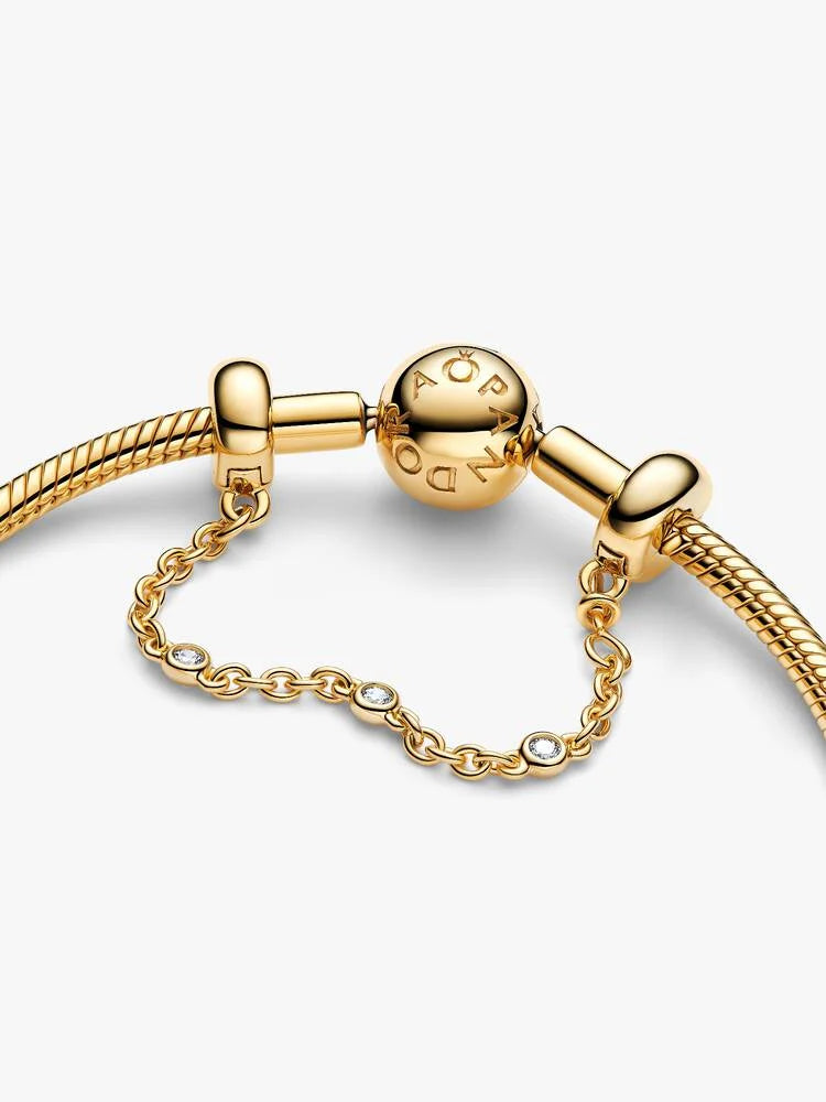 Pandora Comfort Chain - Triple Colorless Stone | 763515C01