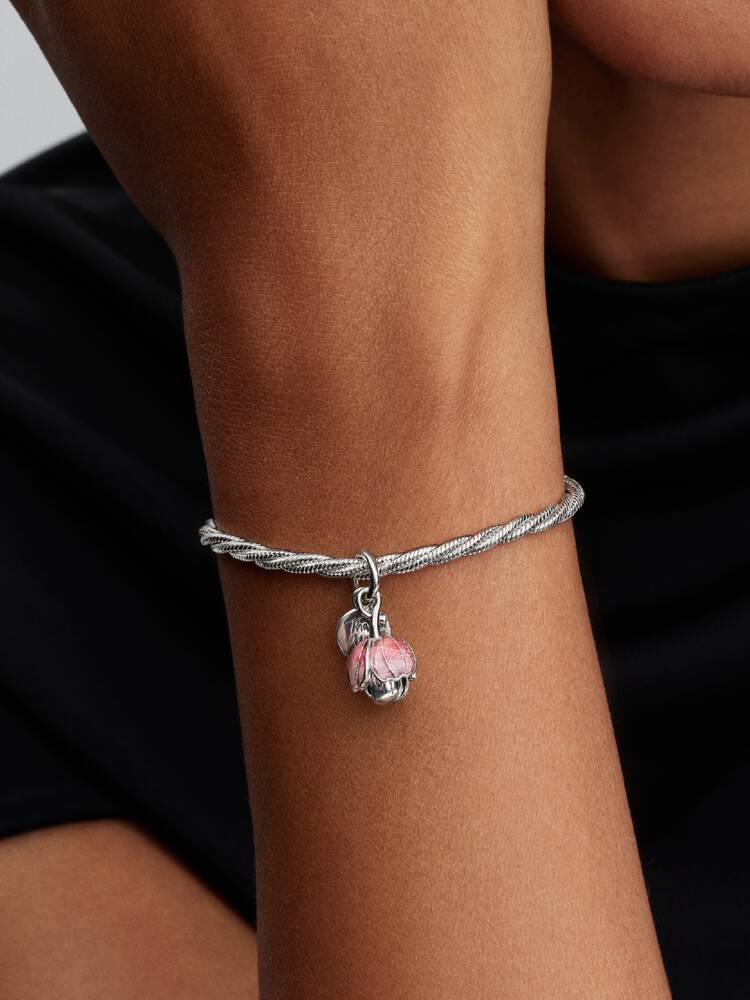 Charm Pandora - Colgante Flor Floreciente Bimaterial | 764453C01