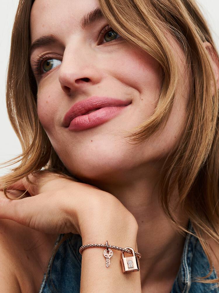 Charm Pandora - Ciondolo con lucchetto e chiave | 780088C01