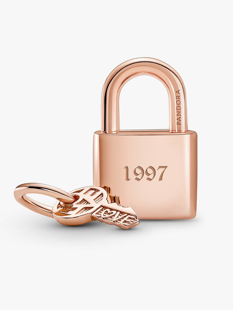 Charm Pandora - Ciondolo con lucchetto e chiave | 780088C01