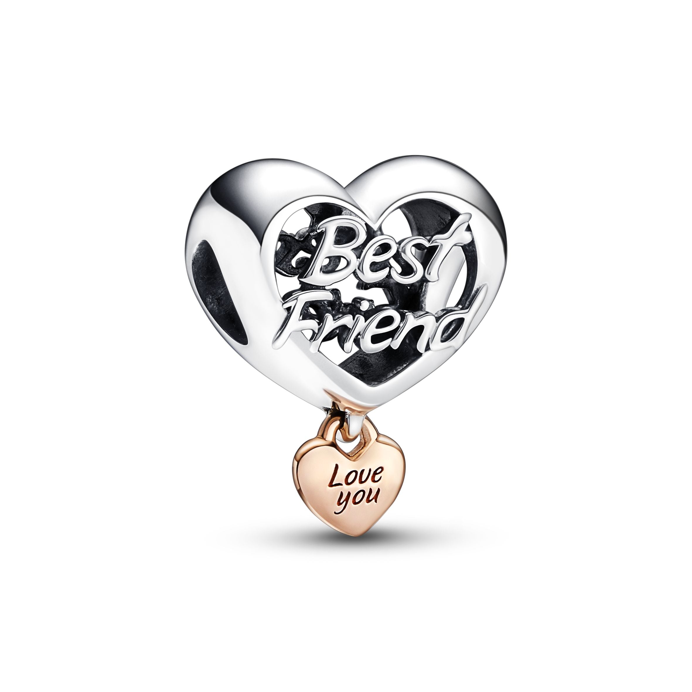 Coeur - Best Friend - Argent - Charms - Pandora