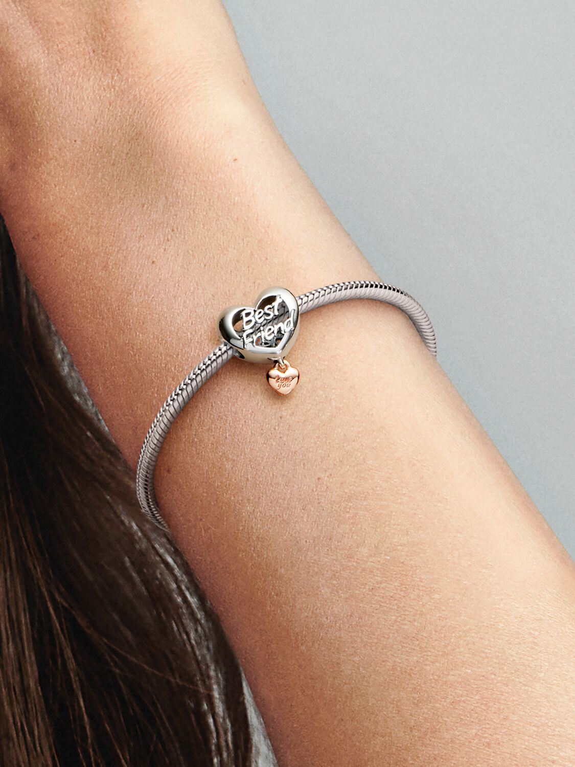 Coeur - Best Friend - Argent - Charms - Pandora