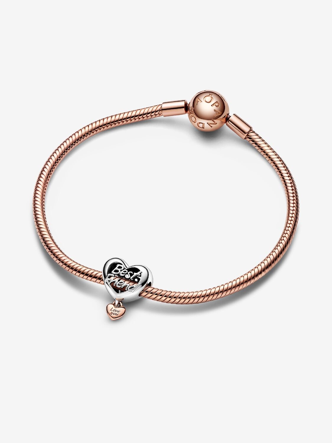 Coeur - Best Friend - Argent - Charms - Pandora