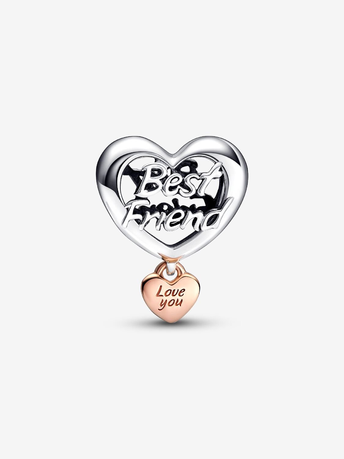 Coeur - Best Friend - Argent - Charms - Pandora