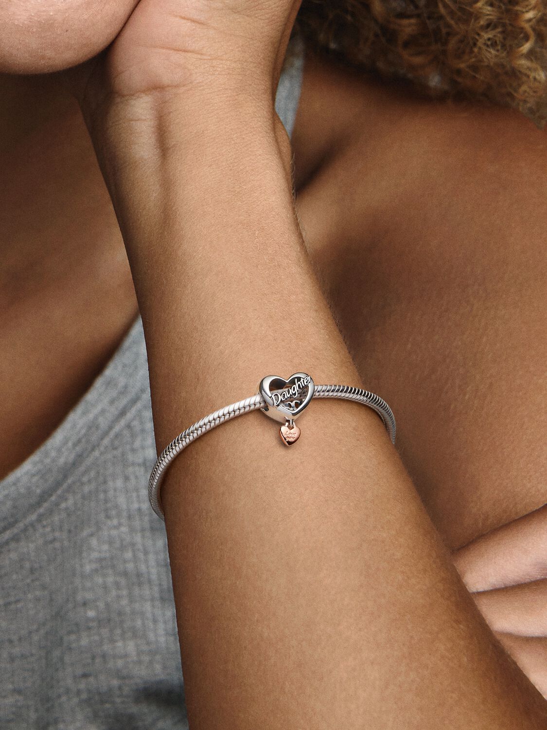 Corazón - Niña - Plata - Charms - Pandora