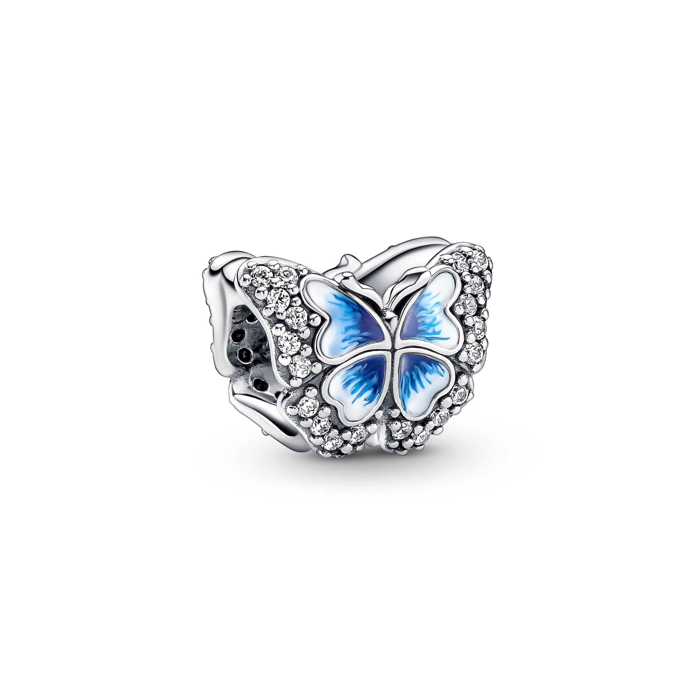 Sparkling Blue Butterfly Charm | Pandora