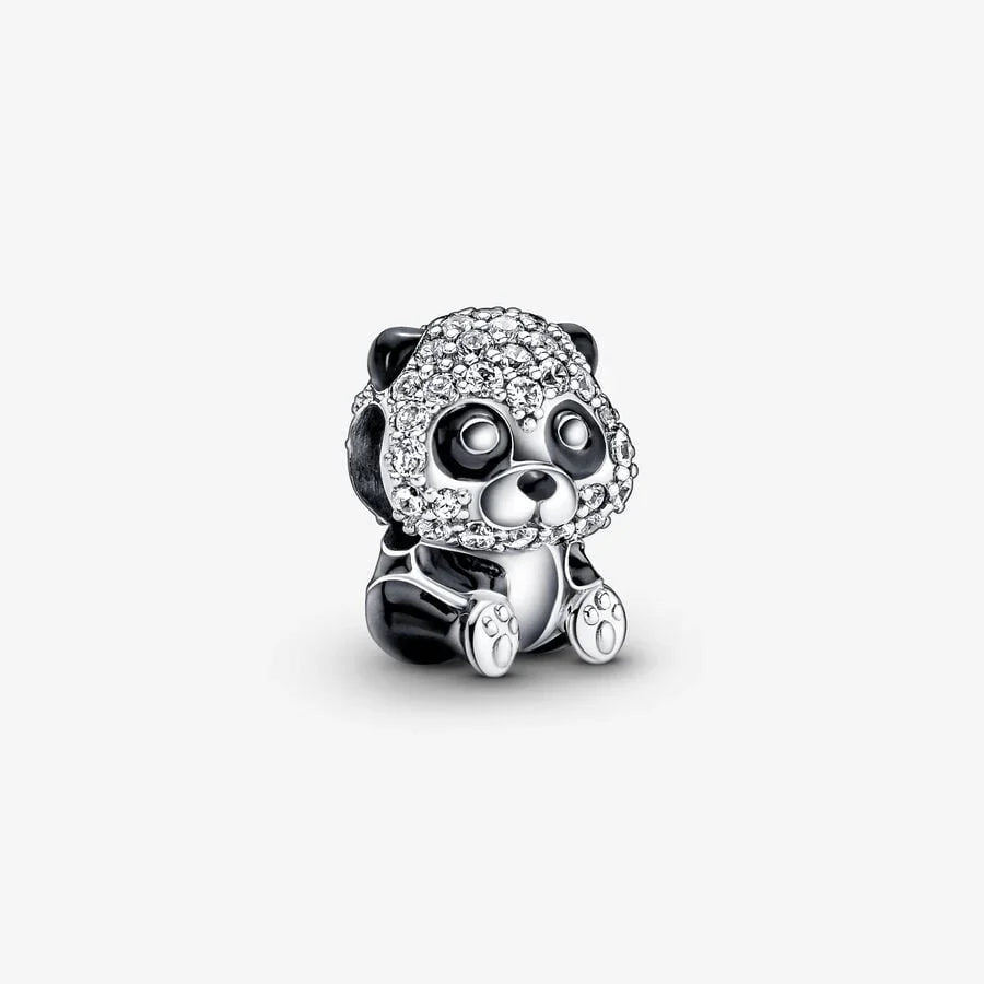 Dyr - Panda - Sølv - Charms - Pandora
