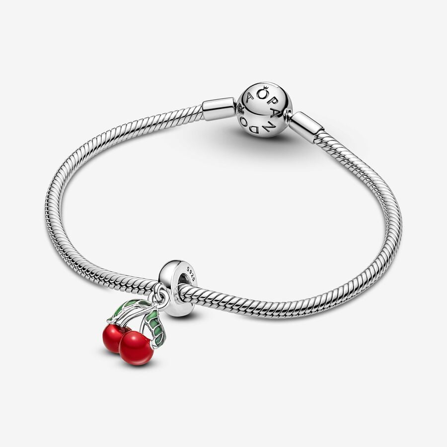 Naturaleza - Cereza - Plata - Pandora Charms