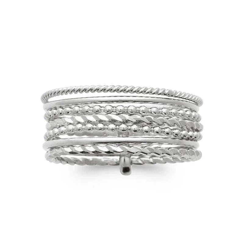 Semainier-ring – zilver | Azulin-weergave 2