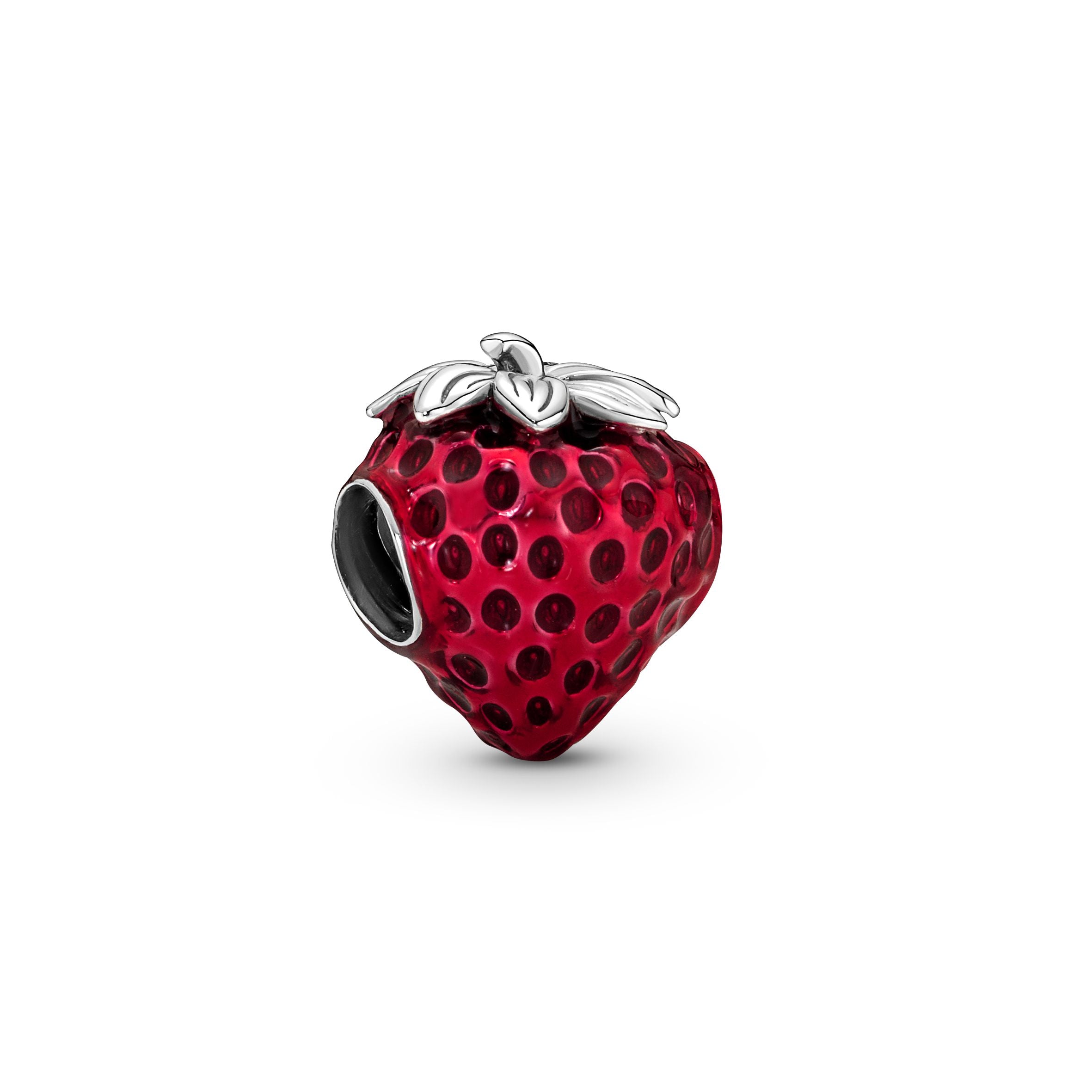 Strawberry - Silver - Charms - Pandora