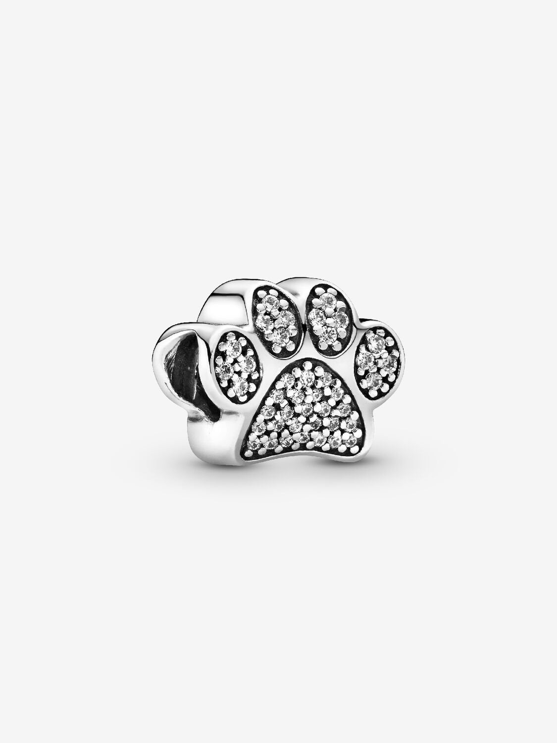 Animals - Cat Footprint - Silver - Pandora Charms