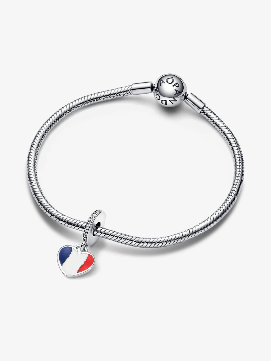 Engravable charm French flag | Pandora