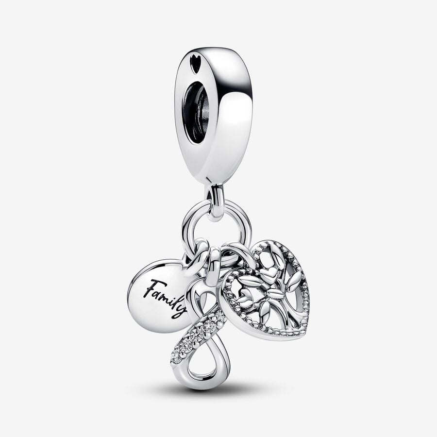 Coeur - Infini - Argent - Charms - Pandora