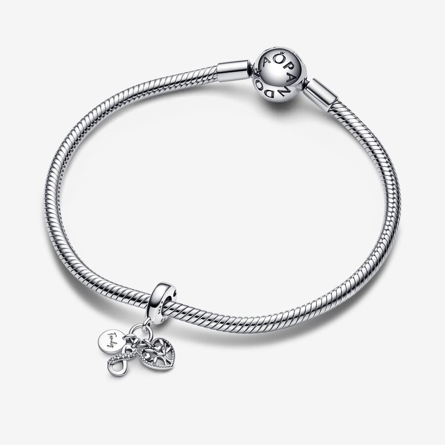 Coeur - Infini - Argent - Charms - Pandora