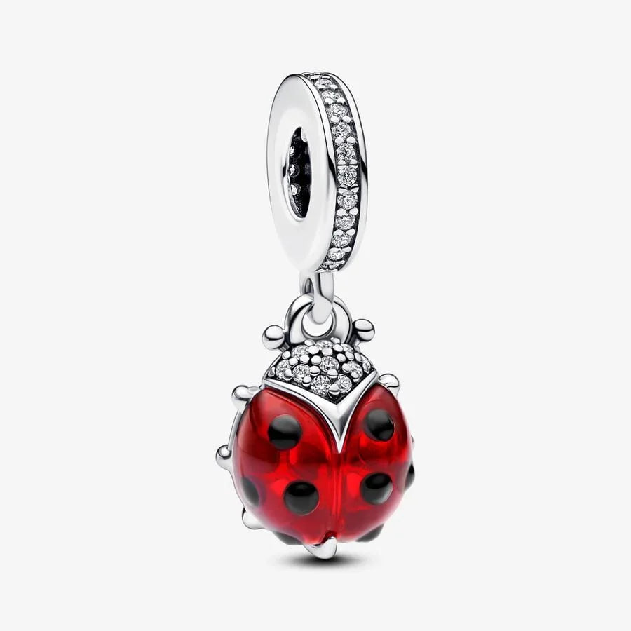 Animais - Joaninha - Prata - Amuletos - Pandora