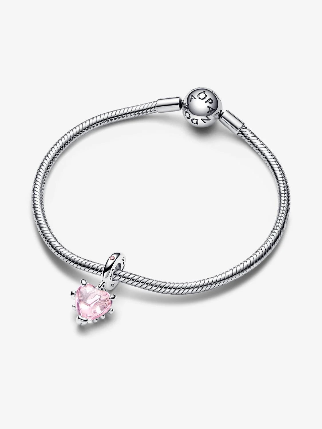 Pink heart Tree of Life pendant charm | Pandora