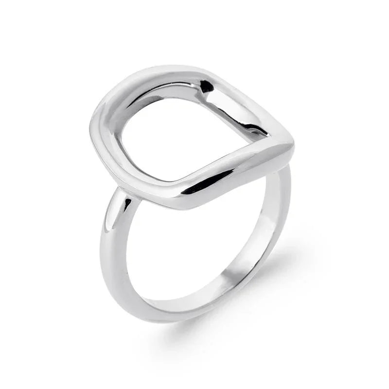 Bague Forme Ouverte – Argent | Azuline