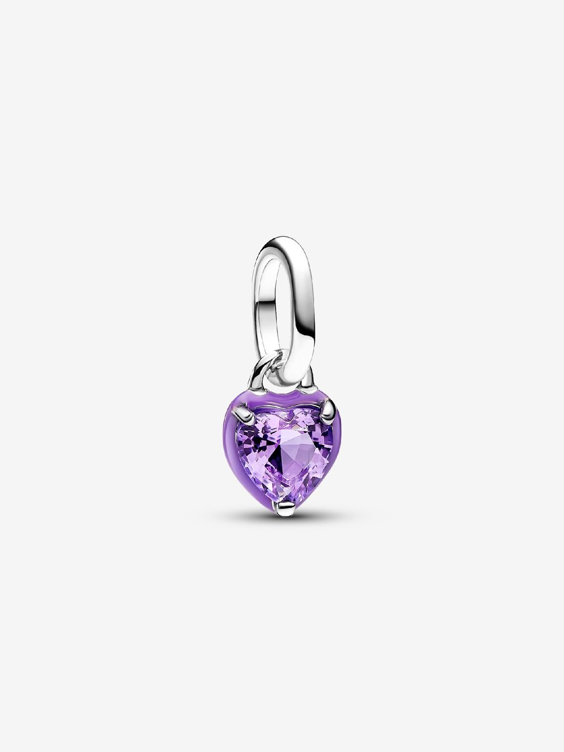 Cor - Chakra Roxo - Prata - Charms - Pandora