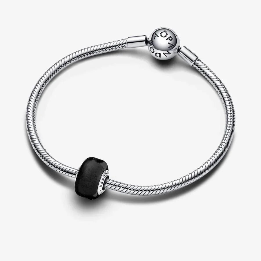 Muranoglas - Svart - Berlocker - Pandora-vy 4