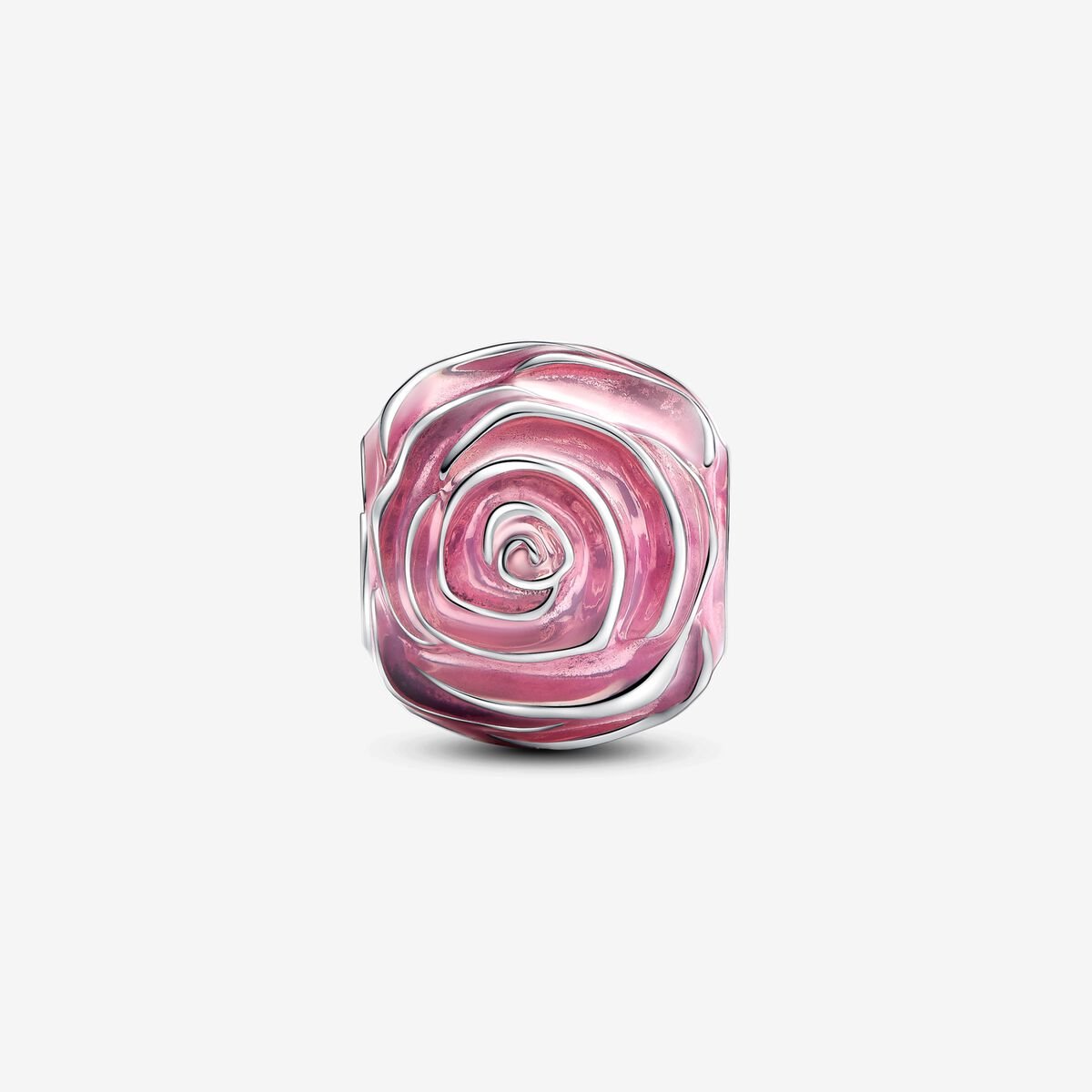 Ciondolo rosa in fiore | Pandora