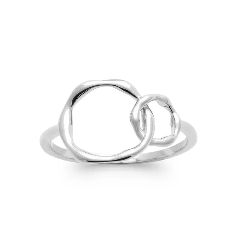 Anillo Anillos Entrelazados – Plata | Azuline ver 2