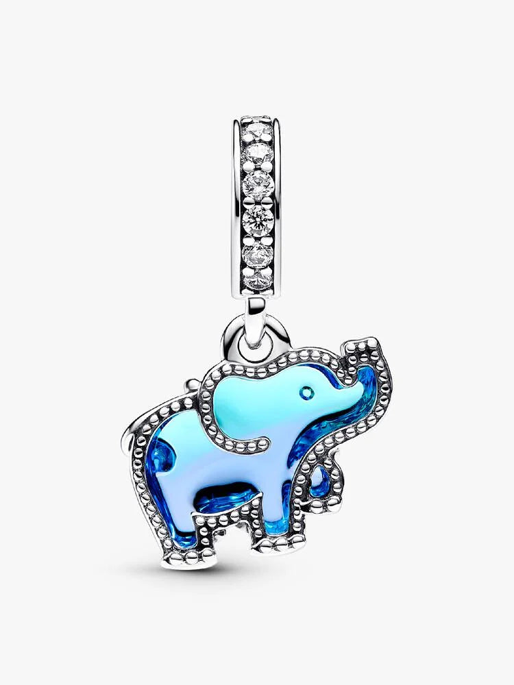 Pandora-Charm – Murano-Glas-Elefant-Anhänger | 793339C01