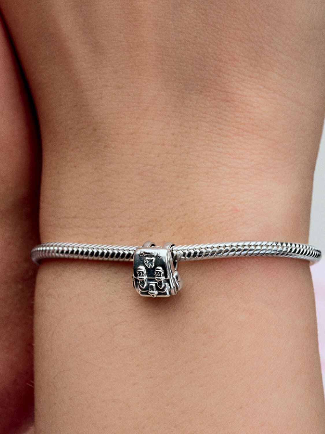 Travel - Backpack - Silver - Pandora Charms