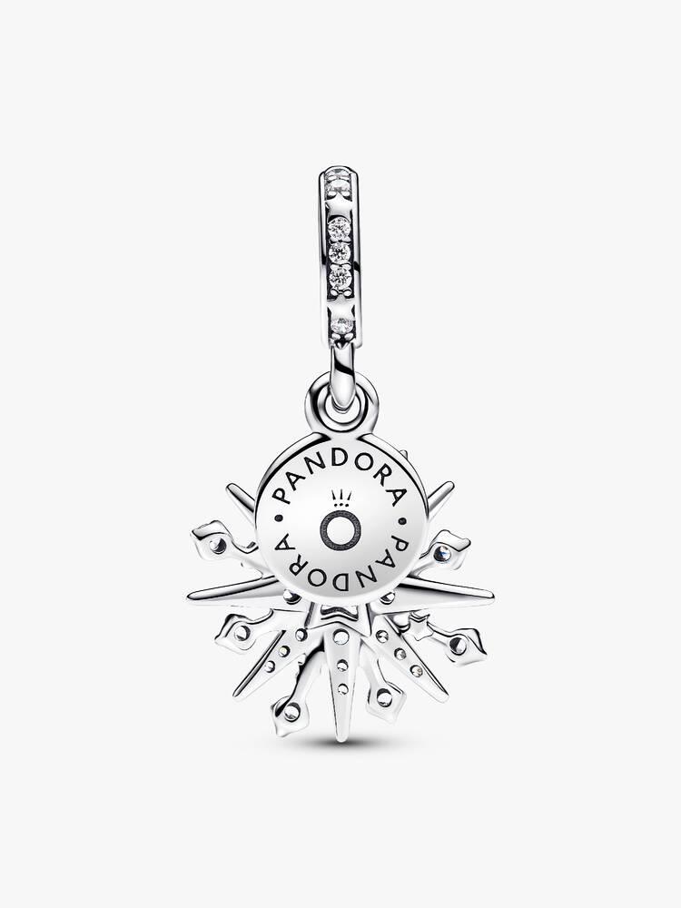 Charm Pandora - Double Sparkling Firework Pendant | 793512C01