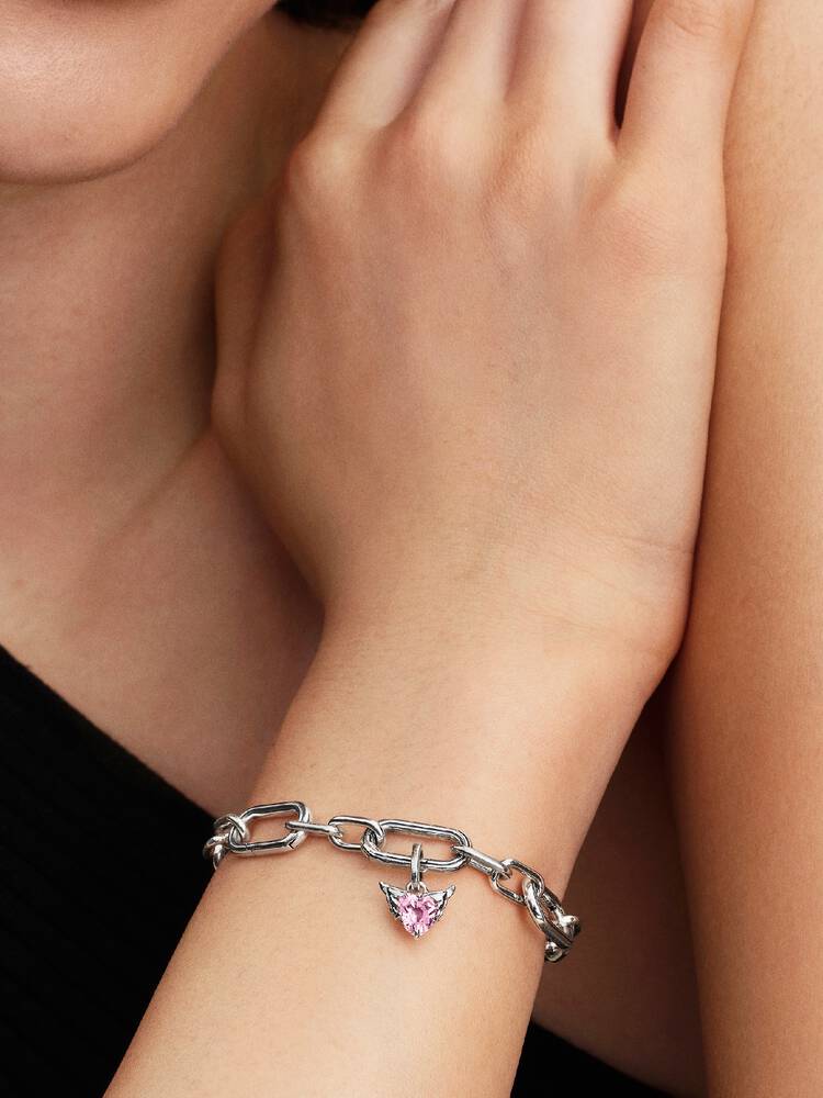 Mini Pandora Charm - Hjerte med vinger | 793626C02