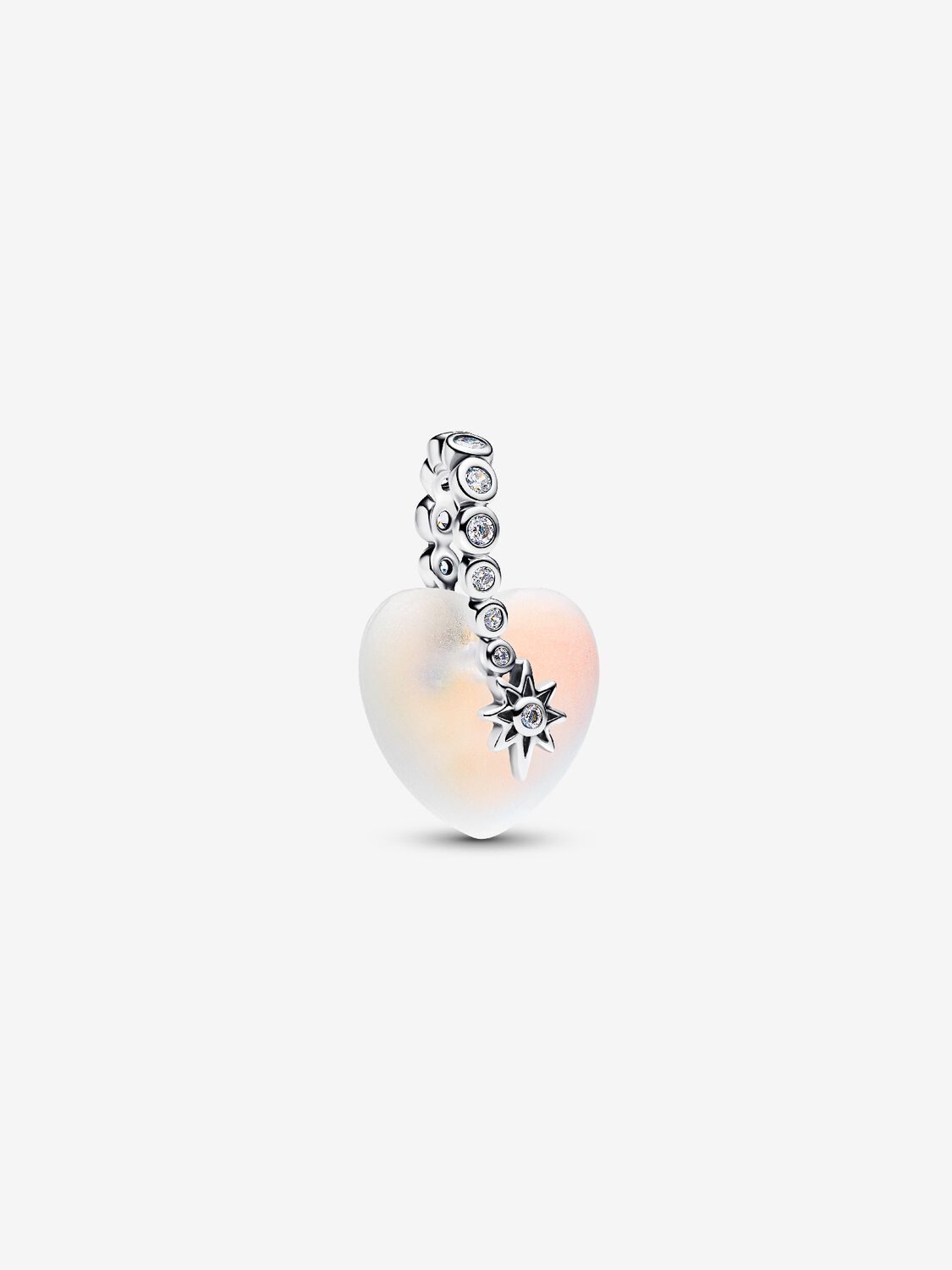 Charm pendant Étoile filante cœur | Pandora