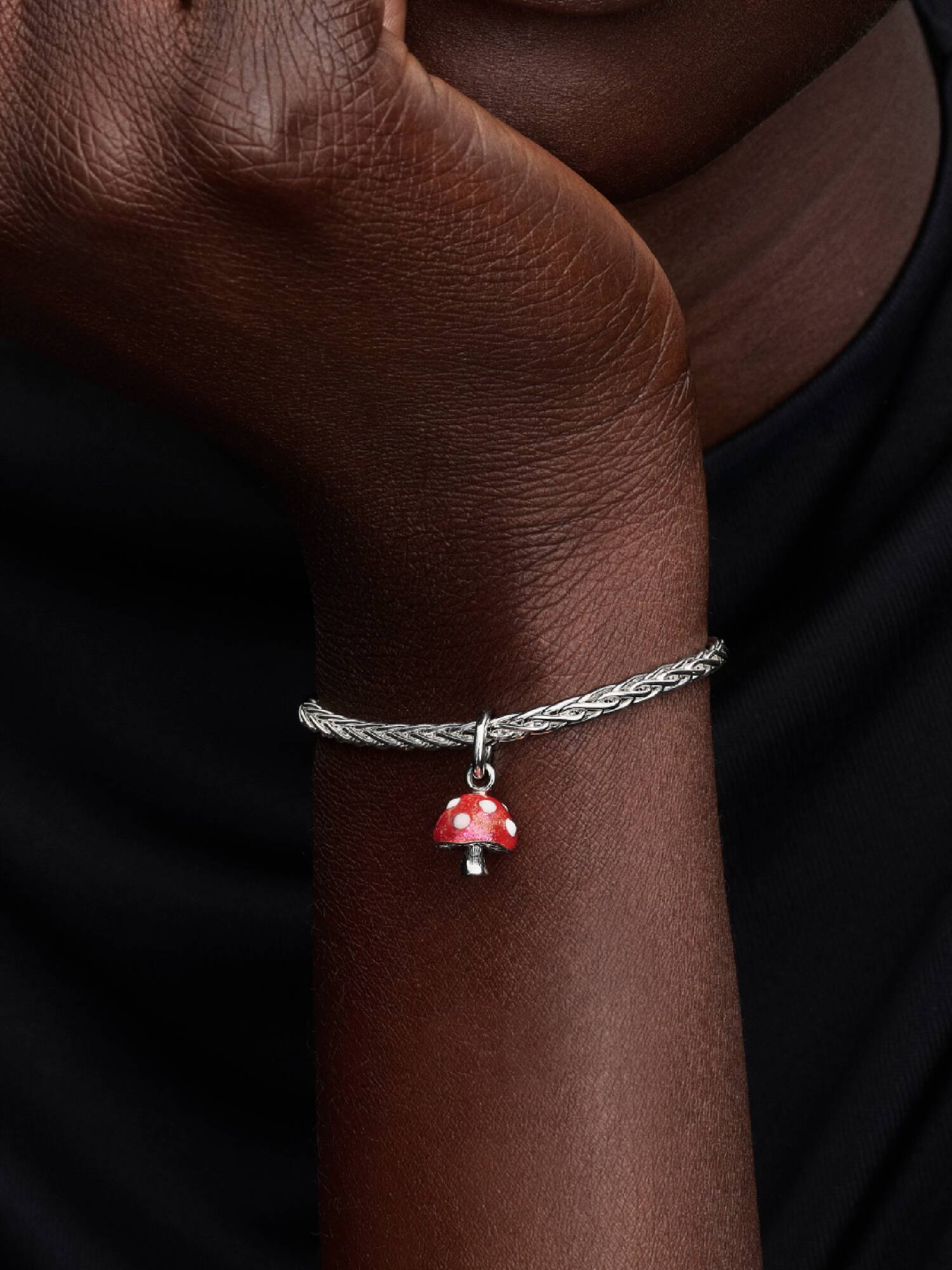 Pingente de cogumelo luminescente | Pandora