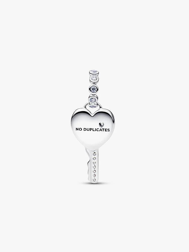 Pandora Charm - Heart Key