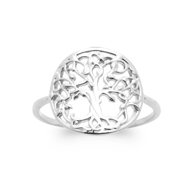 Δαχτυλίδι Tree of Life – Ασημένιο | Άποψη Azulin 2