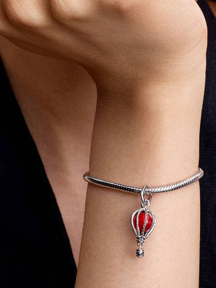 Charm Pandora - Pendente Mongolfiera in Vetro di Murano | 798064C01