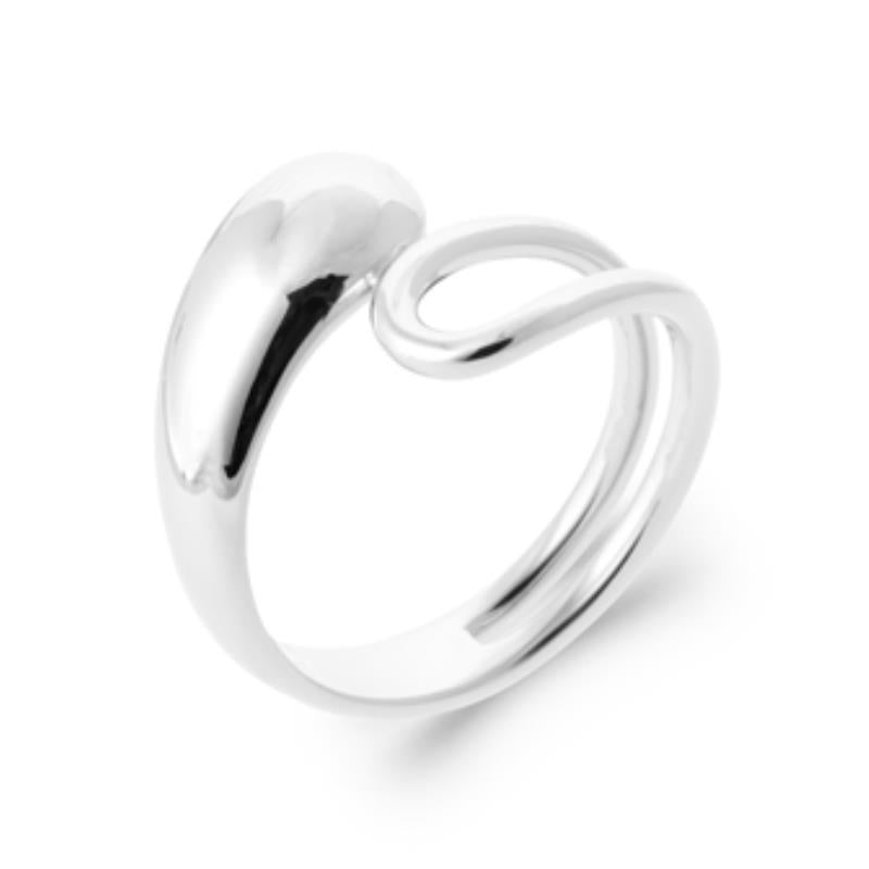 Designer Open Ring – Silver | Azuline