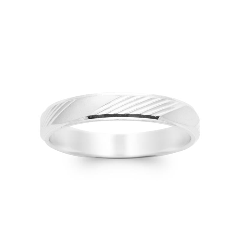 Engraved Ring – Silver | Azuline
