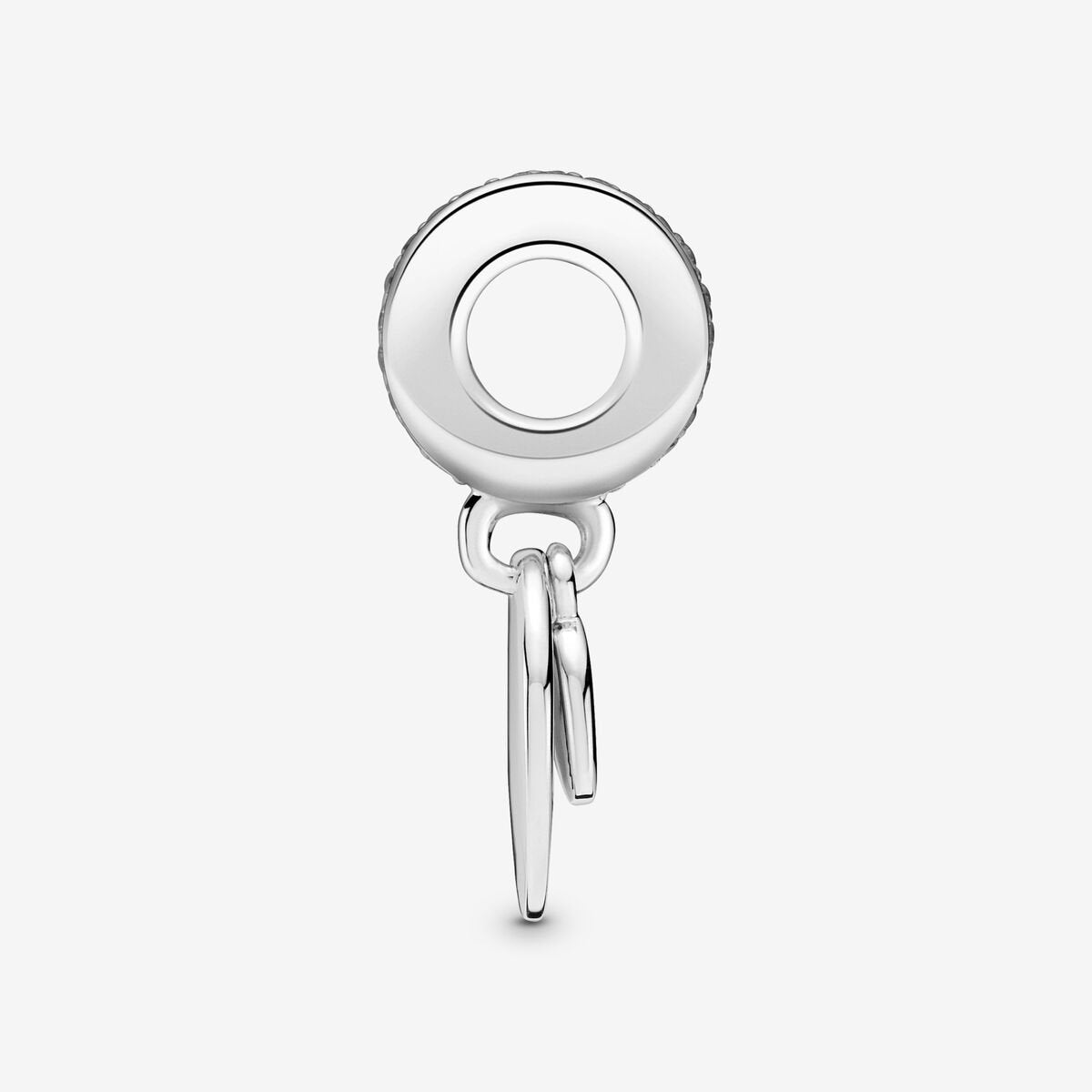 Gravierbarer Herz-Scheiben-Anhänger-Charm | Pandora