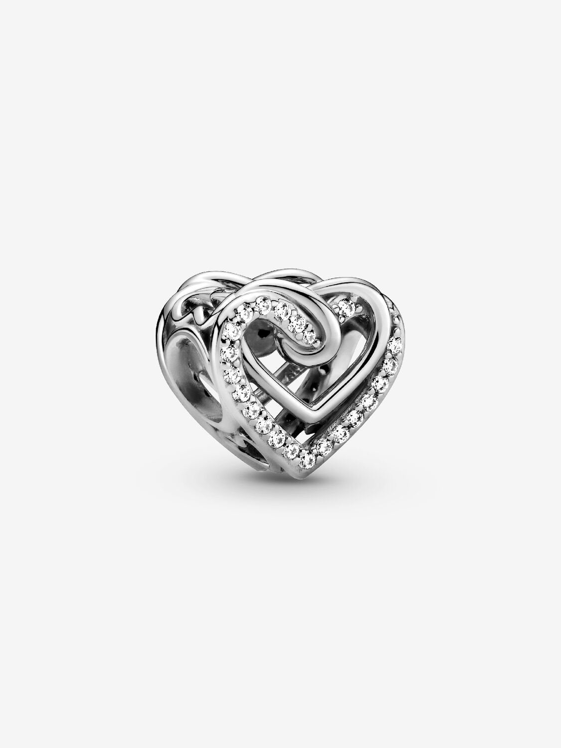 Charm Corazones Brillantes Entrelazados | Pandora