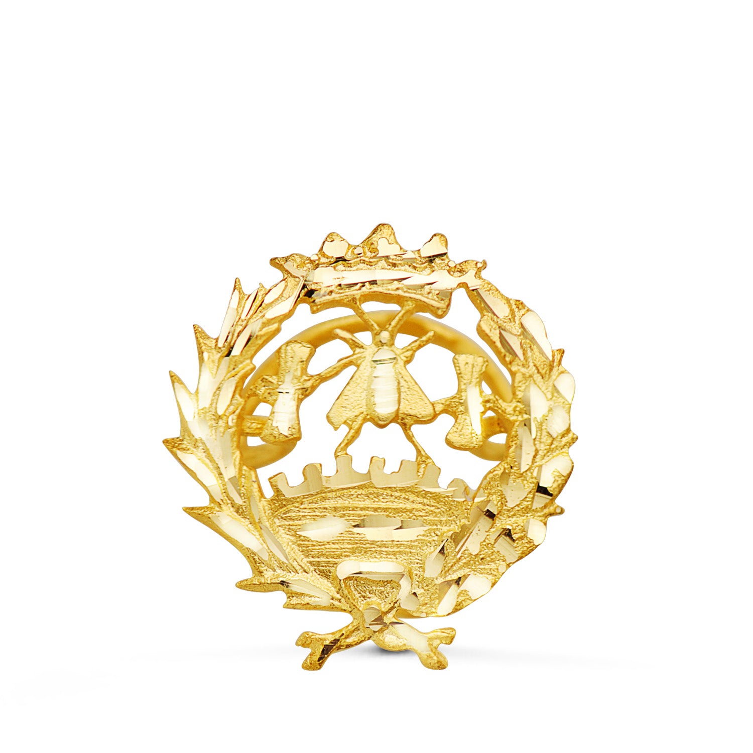 18K Guld Guld Märke Economic Sciences 18 X 17 mm