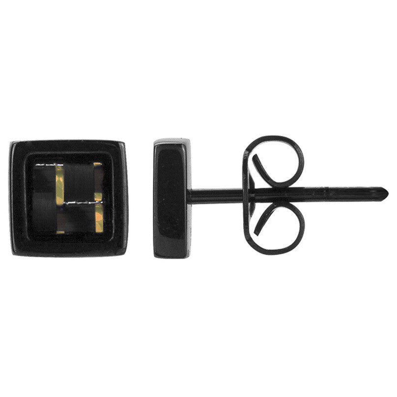 Boucles d'oreilles PHEBUS Cédric Homme Acier 316L 87-0069